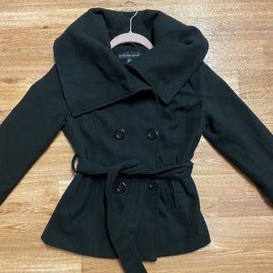 Cute Double Breasted Black Coat. 🖤